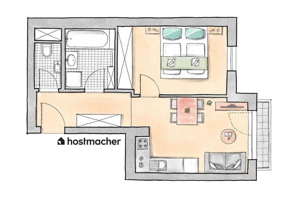 Trendy 1Br, Direct City Access By Hm 비엔나 외부 사진